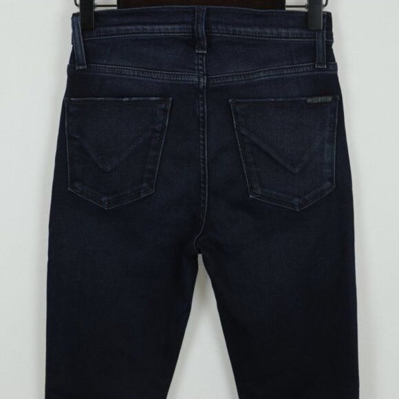 Hudson Barbara Women's Size 24 Blue Denim High Waist Super Skinny Jeans - Picture 6 of 11